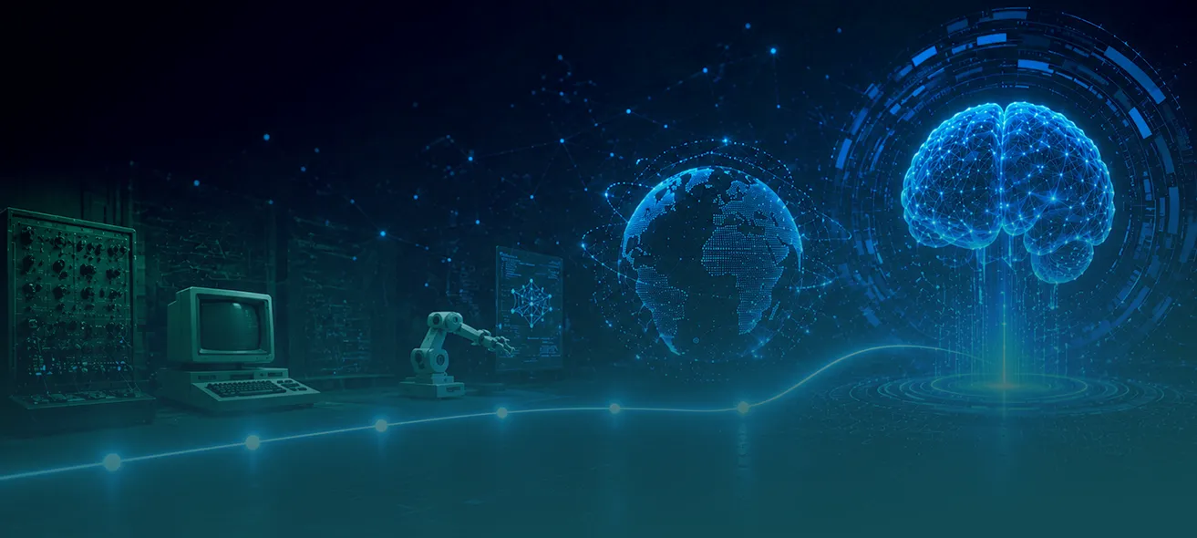 What is the history of artificial intelligence that changed everything in the digital world?