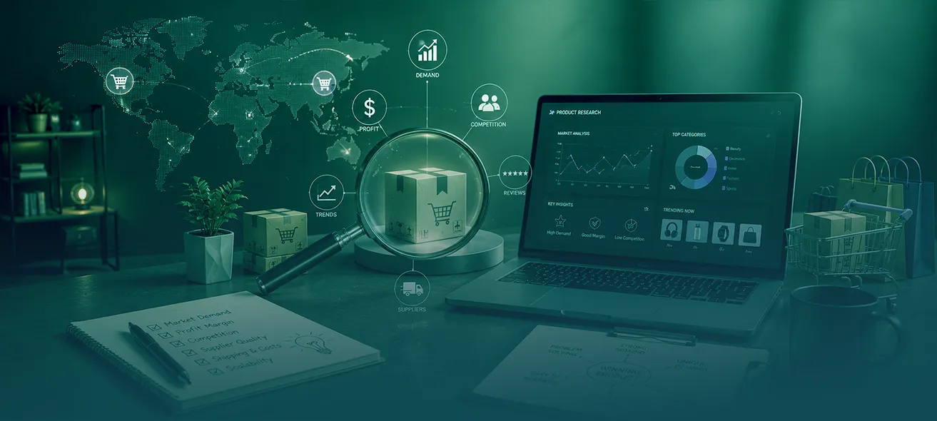 اختيار منتج للبيع