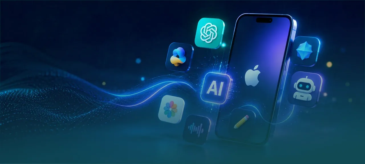 تطبيقات الذكاء الاصطناعي للايفون
